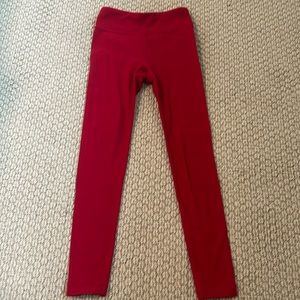Red athleta girl leggings!
